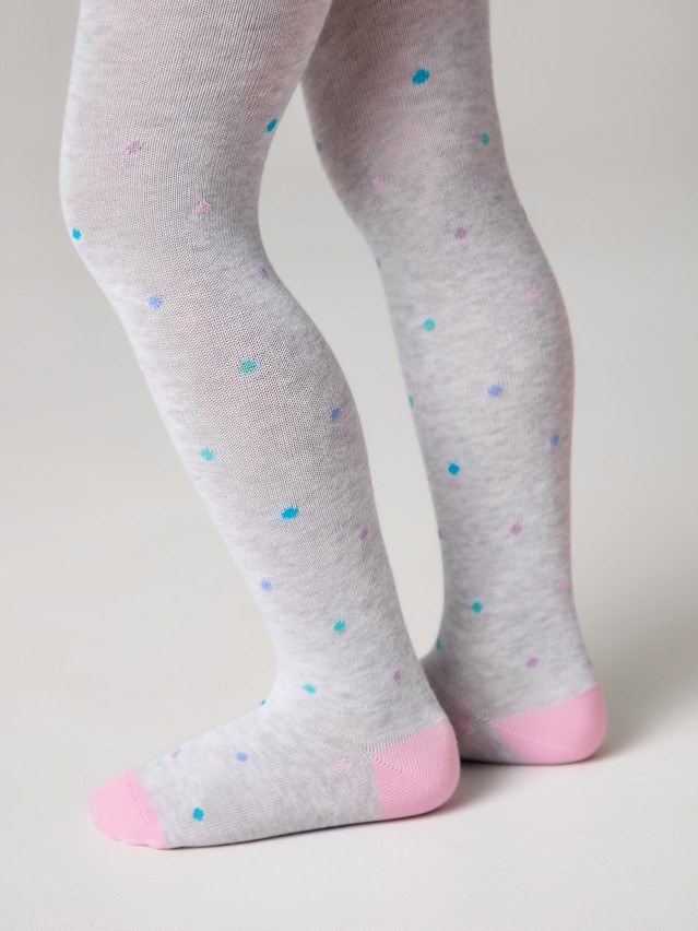 Колготки детские CK TIP-TOP, р.104-110 (16),711 светло-серый - 4