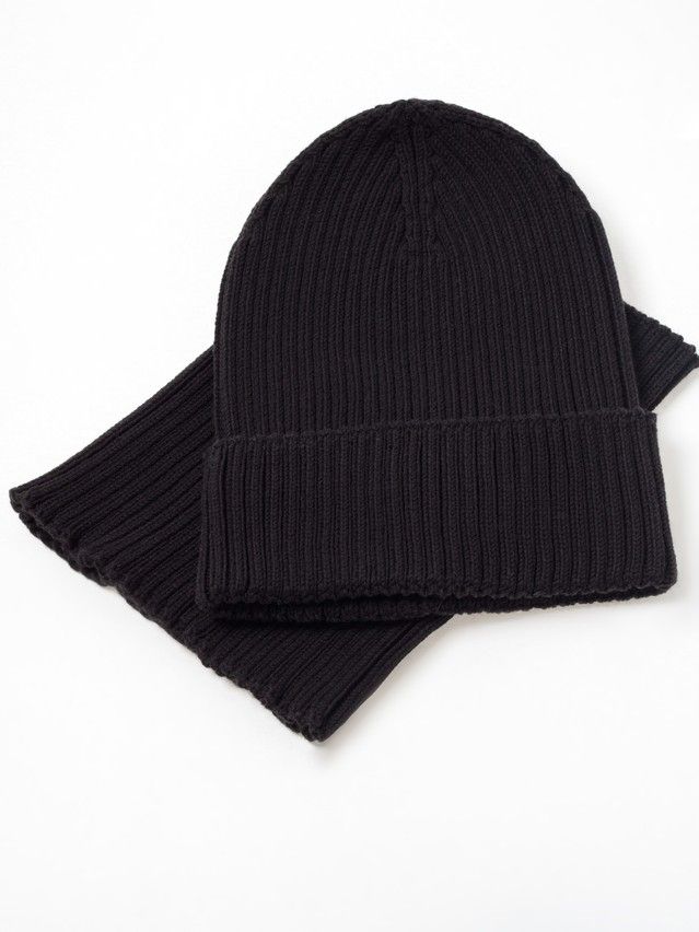 Шапка женская CE 24С-34СП, р.54-56, black - 3