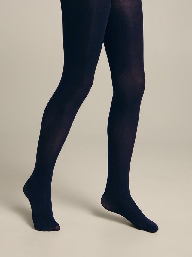Колготки детские нарядные CE VELOUR 60, р.104-110, marino - 3