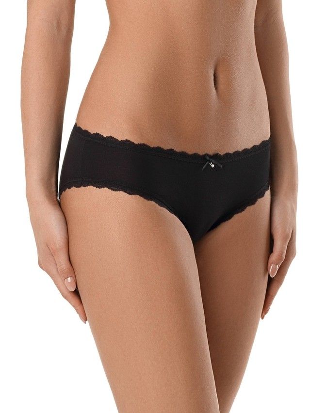 Трусы женские SECRET CHARM LB 986 (на вешалке),р.90, black - 1