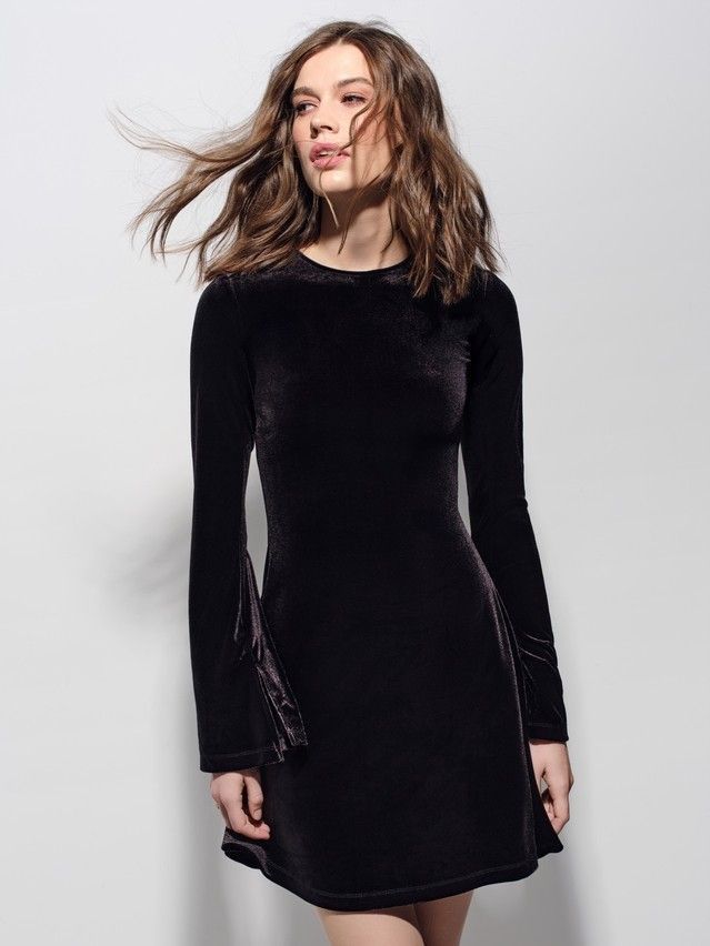 Платье женское C LPL 3329, р.170-84-90, black - 4