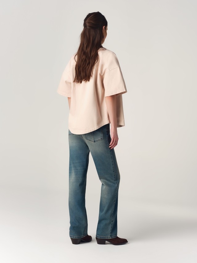 Ветровка джинсовая жен. C CON-926, р.170-84-90, beige - 13