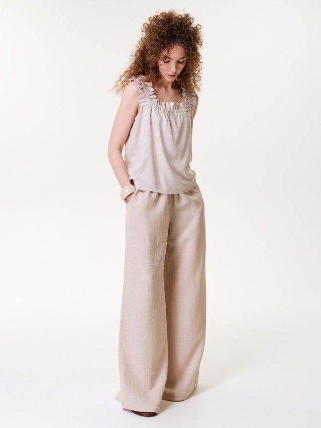 Брюки жен. C LBK 3479, р.170-84-90, beige - 1