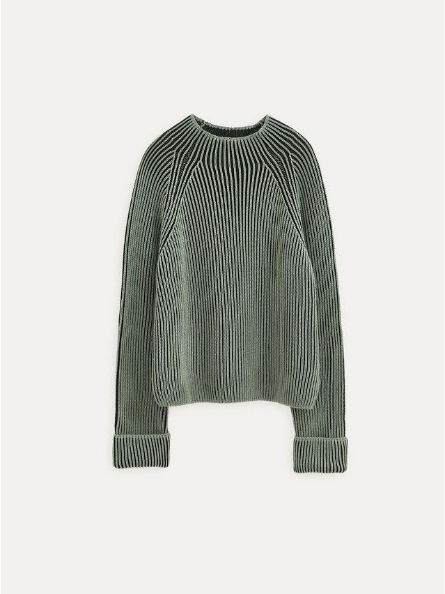 Джемпер женский CE LDK24121 24С-121СП, р.170-84, khaki-black - 7