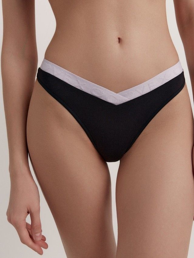 Трусы женские CE FLEXIBLE LBR 2238, р.90, black-lavender - 1
