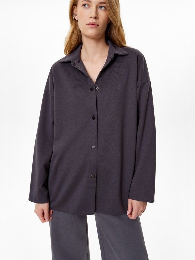 Рубашка женская C LRU 3217, р.170-84-90, graphite - 3