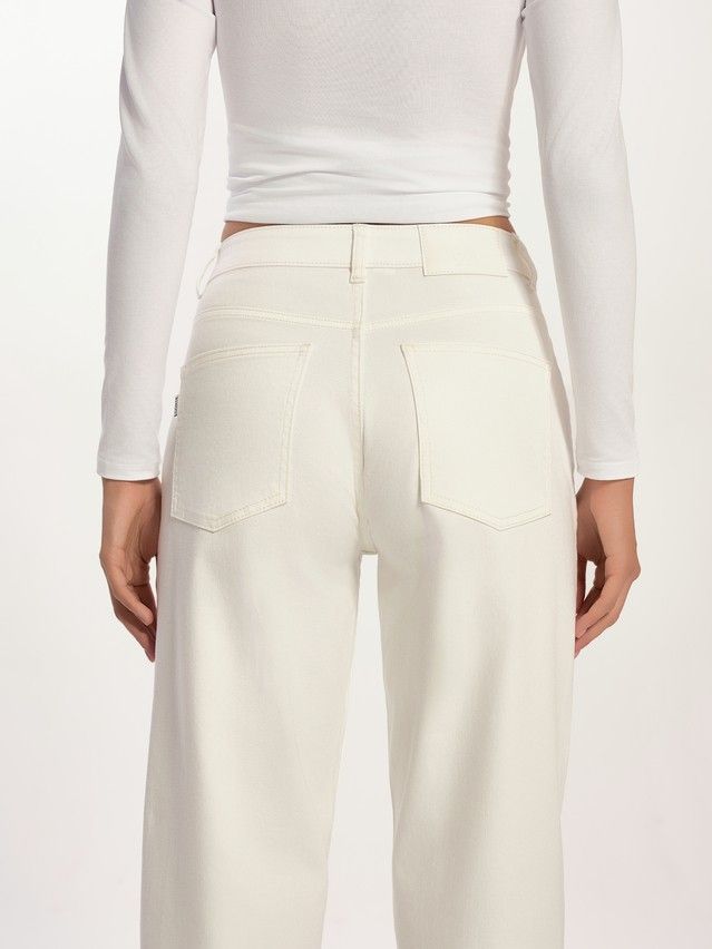 Брюки джинсовые женские CE CON-726, р.170-102, off white - 7