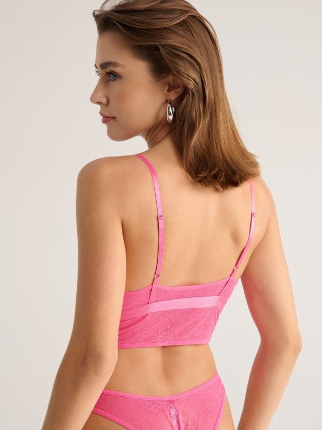 Бюстье женское CE FLORAL TATTOO LBE 2871, р.170-84, barbie pink - 2