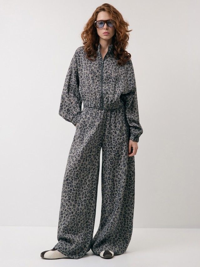 Жакет жен. C LJ 3730, р.170-84-90, khaki leo - 1