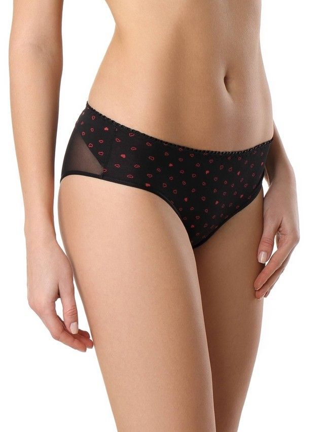 Трусы женские TRU-LA-LA LHP 1013 (на вешалке),р.90, black - 1