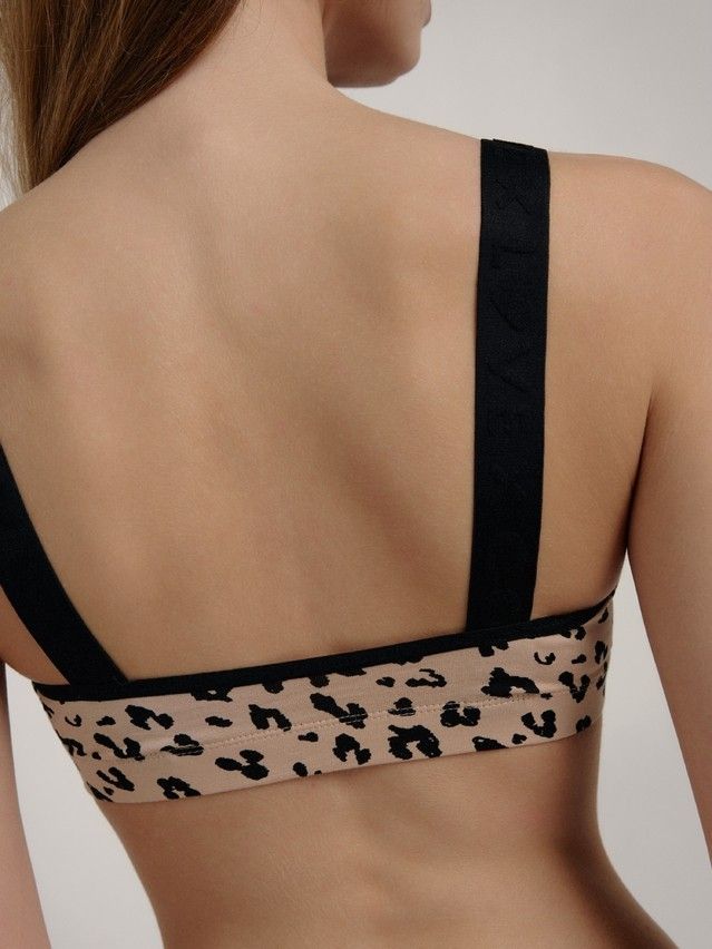 Бюстье женское CE COTTON LOVE LBE 2530, р.170-84, beige-black leo - 7