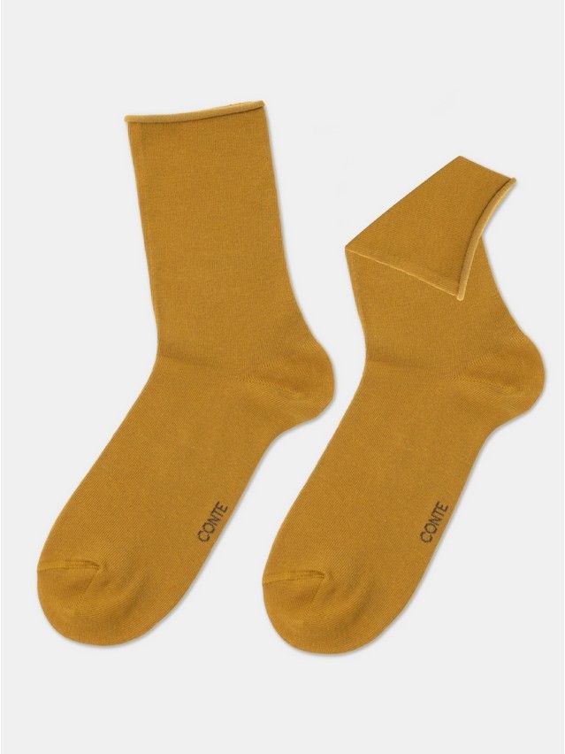 Носки женские хлопковые CE COMFORT (без резинки) 19С-101СП, р.36-37, 000 горчичный - 3