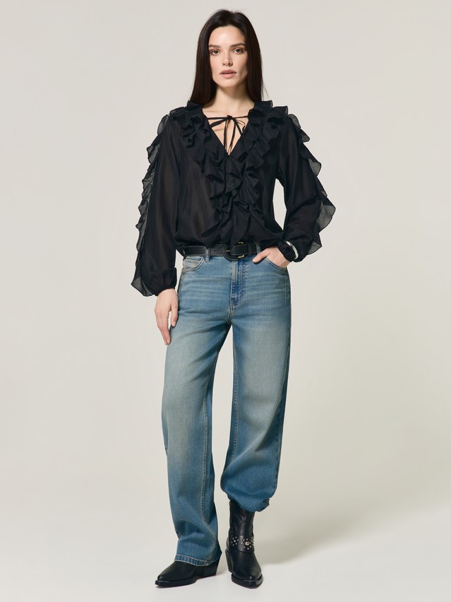 Блузка женская C LBL 3523, р.170-84-90, black - 1