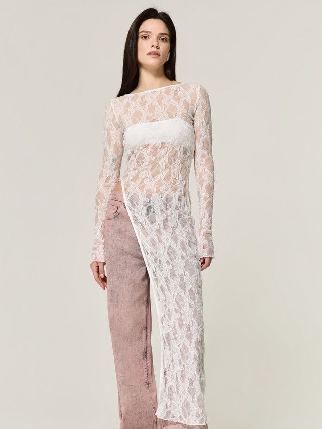 Джемпер женский C LD 3501, р.170-84, white - 2