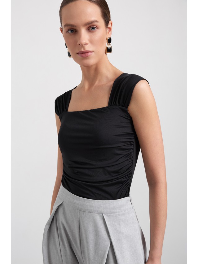 Блузка женская C LBL 3498, р.170-84, black - 5