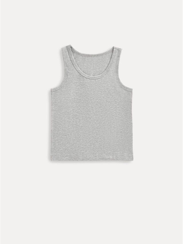 Майка мал. C BASIC COLLECTION BM 5107 (пакет),р.116,122-60, grey melange - 1