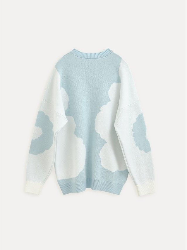 Джемпер женский CE LDK24122 24С-122СП, р.170-84, blue-white - 7