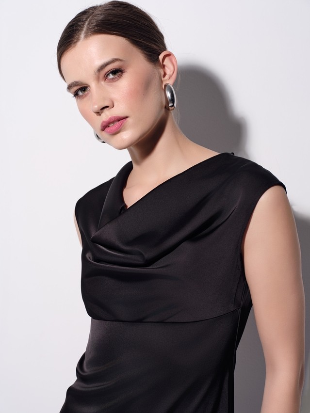 Платье женское C LPL 3526, р.170-84-90, black - 5