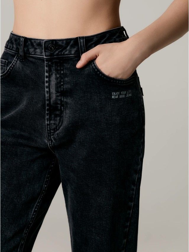 Брюки джинсовые женские CE CON-565, р.170-102, washed black - 10