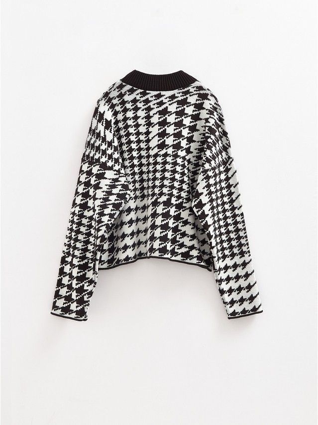 Джемпер женский CE LDK23103 23С-103СП, р.170-84, black-white - 5
