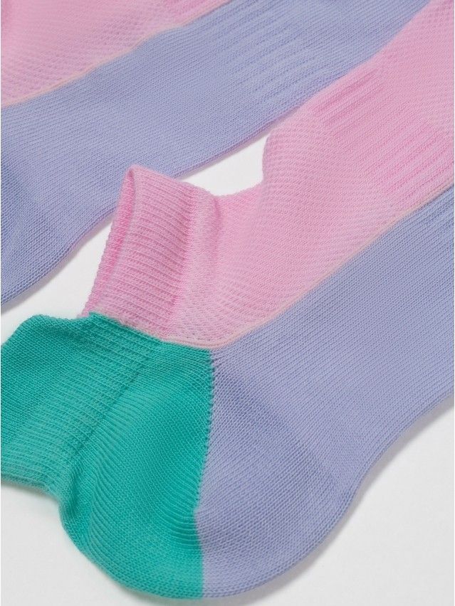 Носки женские хлопковые CE ACTIVE 19С-245СП, р.23, 393 светло-розовый-бледно-фиолетовый - 4