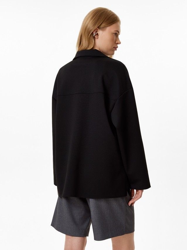 Рубашка женская C LRU 3217, р.170-84-90, black - 3