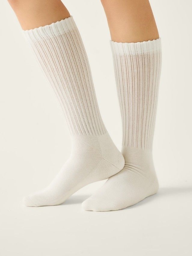 Носки женские хлопковые CE COMFORT (махр. стопа) 25С-40СП, р.23-25, 750 молочный - 1