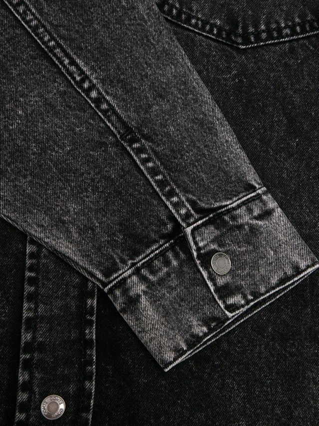 Ветровка джинсовая жен. C CON-984, р.170-84-90, washed black - 7