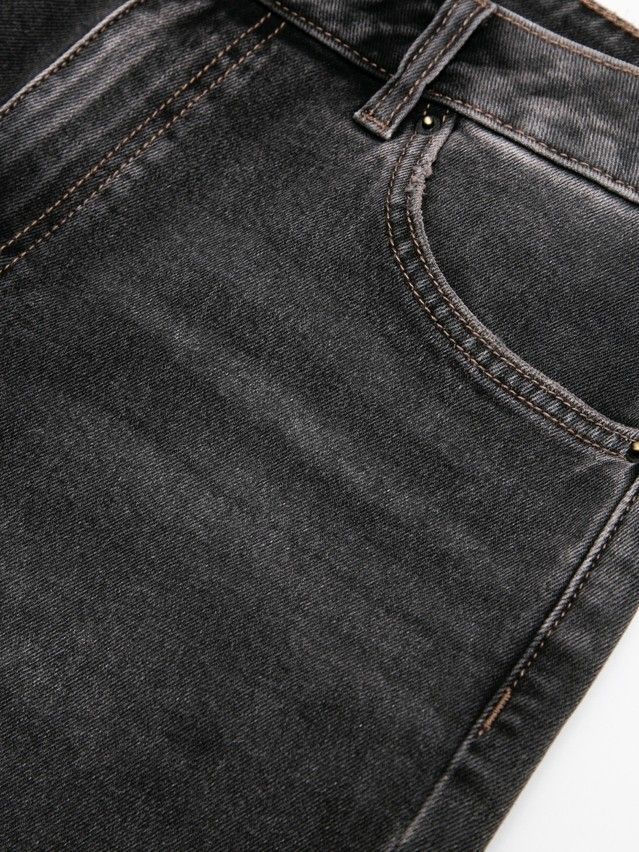 Джинсы жен. C CON-951, р.164-90, washed black - 13