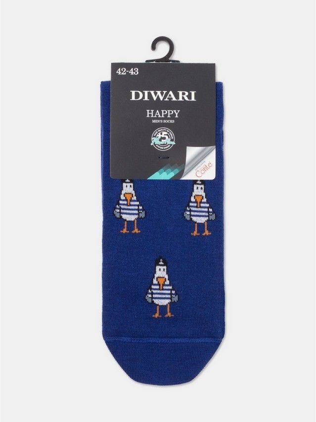 Носки мужские DW HAPPY 17С-151СП, р.25, 190 синий - 4