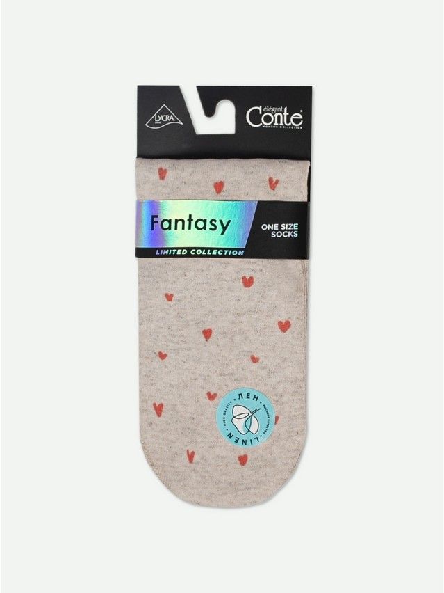 Носки женские CE FANTASY 20С-107/1СП, р.23-25, 561 бежевый - 6