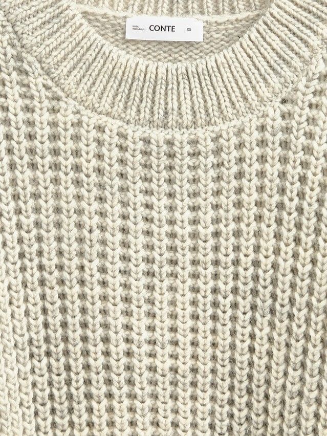 Джемпер женский CE LDK24137 24С-137СП, р.170-84, light gray melange - 12