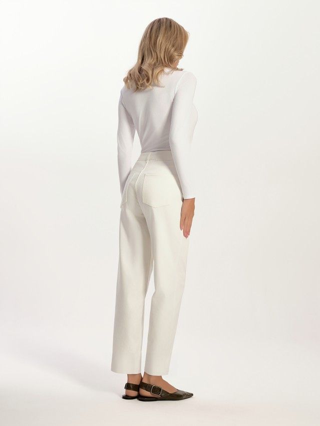Брюки джинсовые женские CE CON-726, р.170-102, off white - 2