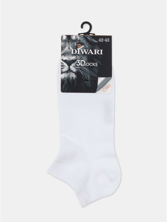 Носки мужские DW 3DSOCKS 23С-122СП, р.25, 000 белый - 5