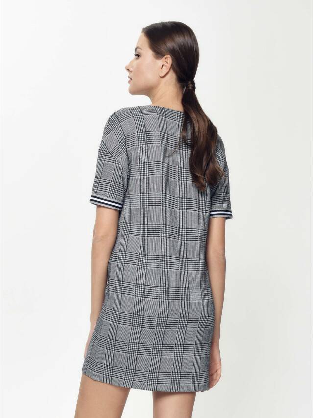Платье LPL 893, р.170-84-90, grey check - 4