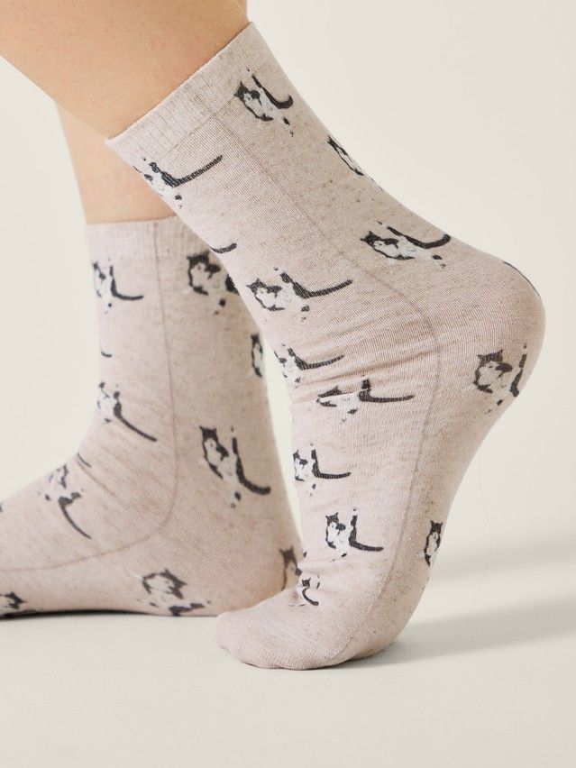 Носки женские CE FANTASY 20С-107/1СП, р.23-25, 959 бежевый - 2