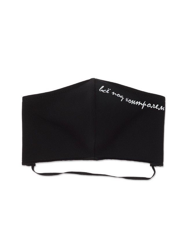 Повязка на лицо F 05, р.15 х 23, black - 4