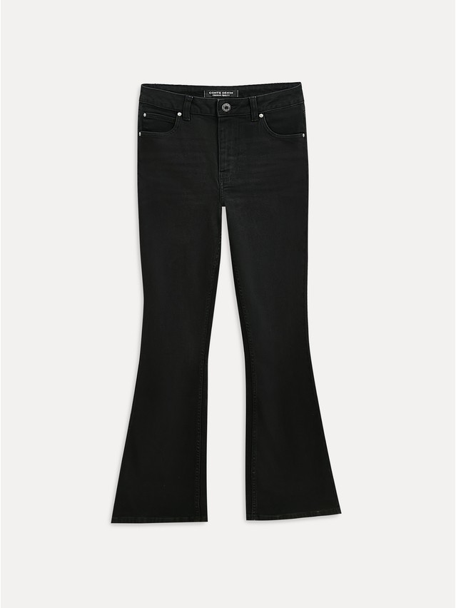 Джинсы женские C CON-809, р.164-90, washed black - 7