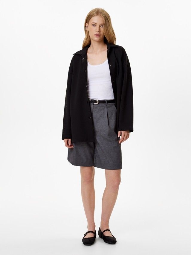 Рубашка женская C LRU 3217, р.170-84-90, black - 1