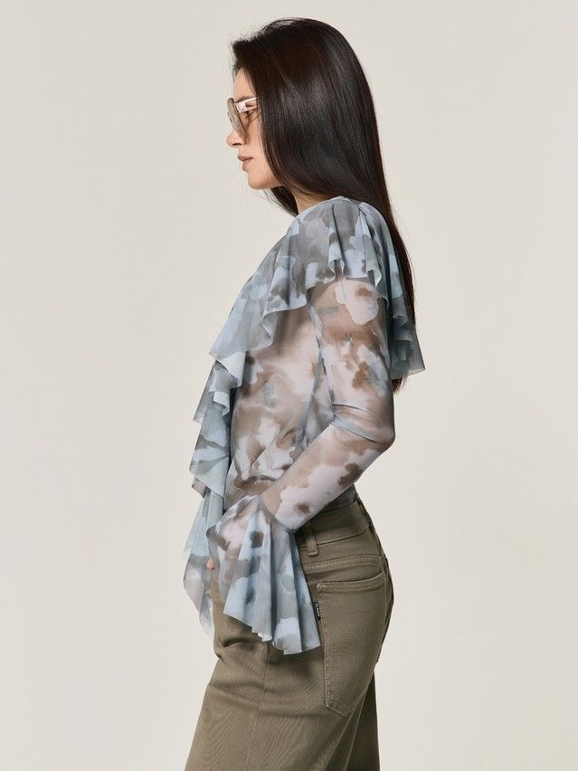 Джемпер женский C LD 3485, р.170-84, flower - 2