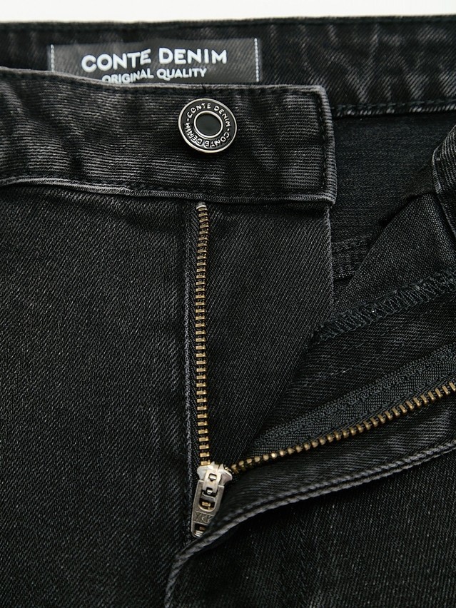 Джинсы женские C CON-797, р.164-90, washed black - 13