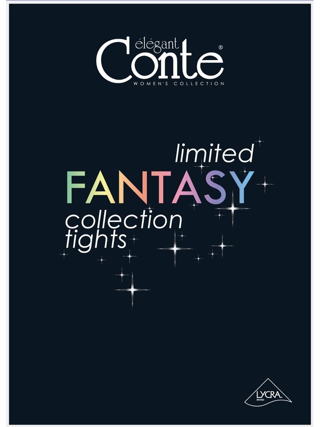 Колготки женские CE FANTASY LITTLE BOWS, р.2, nero - 6