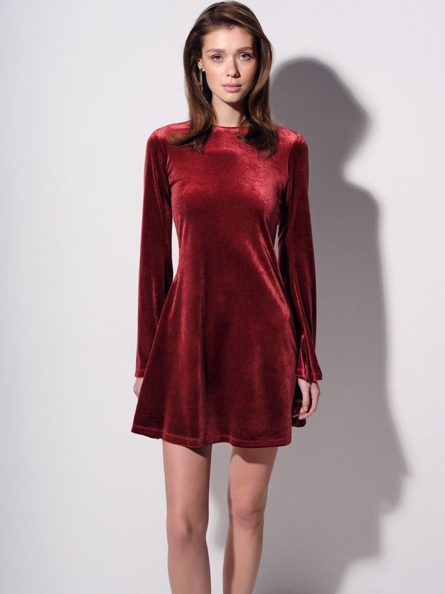 Платье женское C LPL 3329, р.170-84-90, cherry - 4