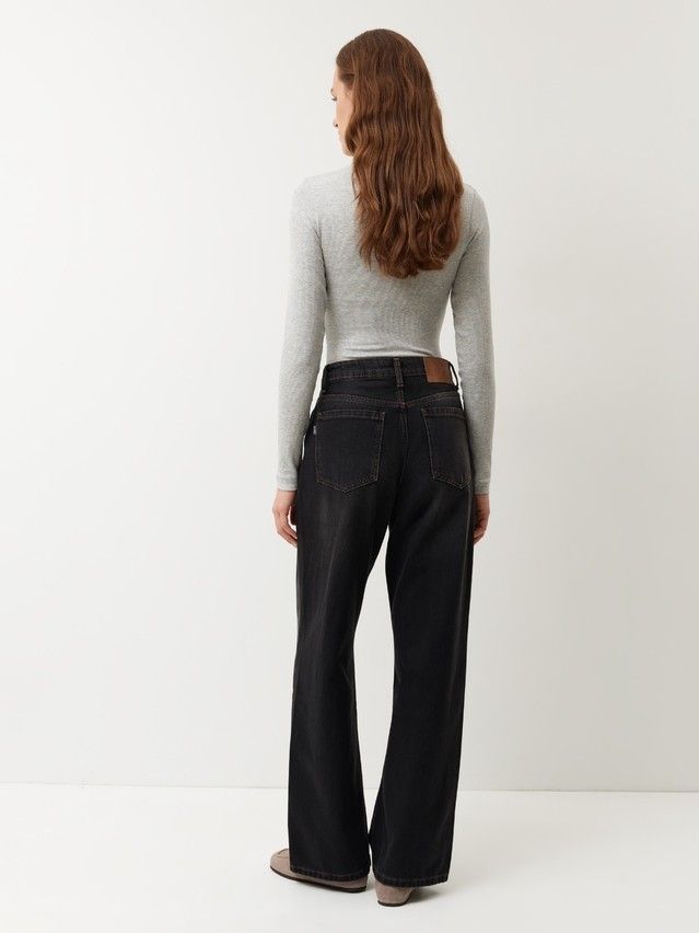 Джинсы жен. C CON-960, р.164-90, washed black - 2