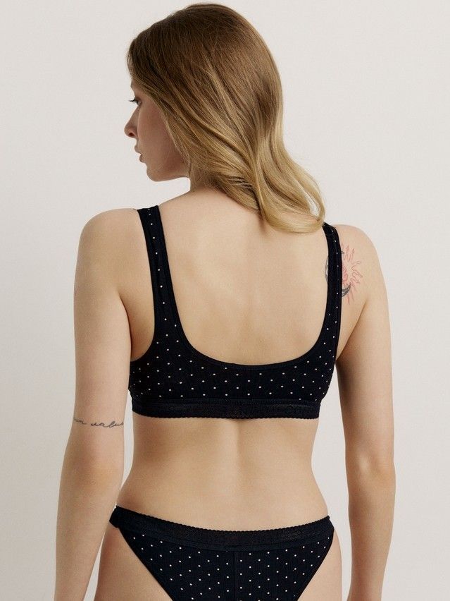 Бюстье женское CE PRINT DOTS LBE 2541, р.170-84, black-cameo - 2