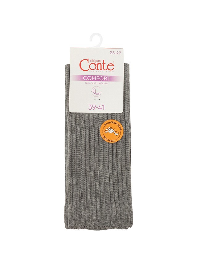 Носки женские хлопковые CE COMFORT (махр. стопа) 25С-40СП, р.23-25, 750 серый - 5