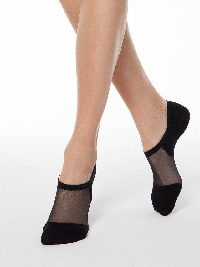 Носки женские хлопковые ACTIVE (ультракороткие) 18С-4СП, р. 36-37, 000 черный - 1