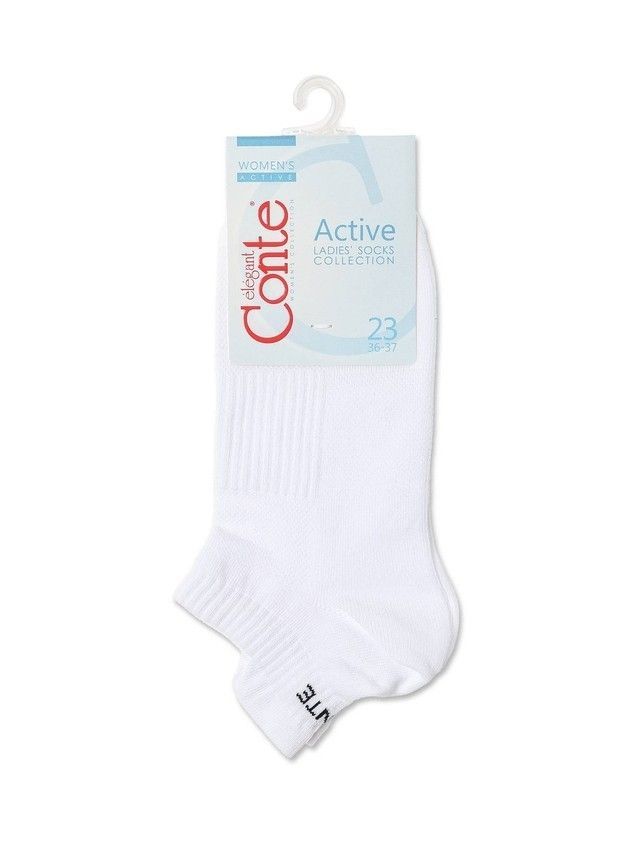 Носки женские хлопковые CE ACTIVE 19С-245СП, р.36-37, 205 белый - 4