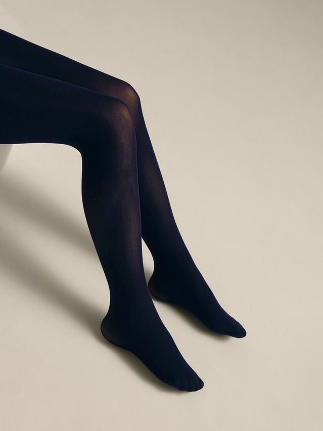 Колготки детские нарядные CE VELOUR 60, р.104-110, marino - 2