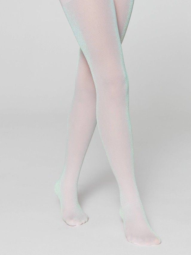 Колготки детские нарядные CE HOLIDAY, р.104-110, pastel pink - 2